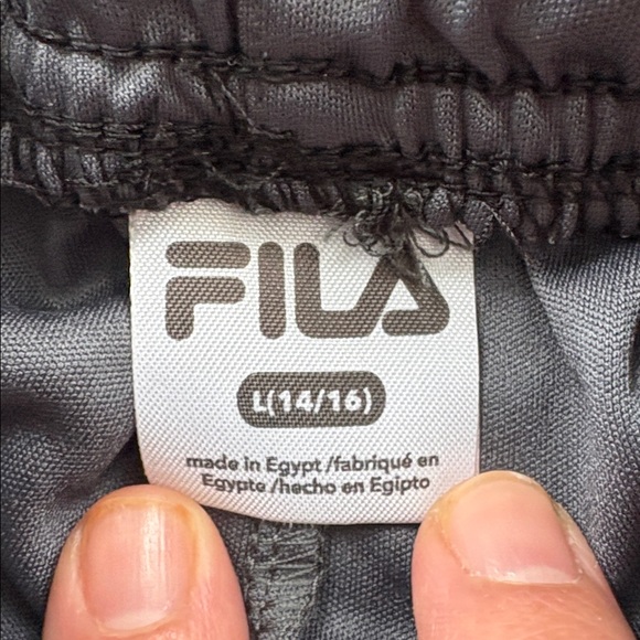 Fila Boys Large sz 14-16 Athletic Shorts - Navy and Black 2 pairs for $8 NWT - Picture 7 of 8